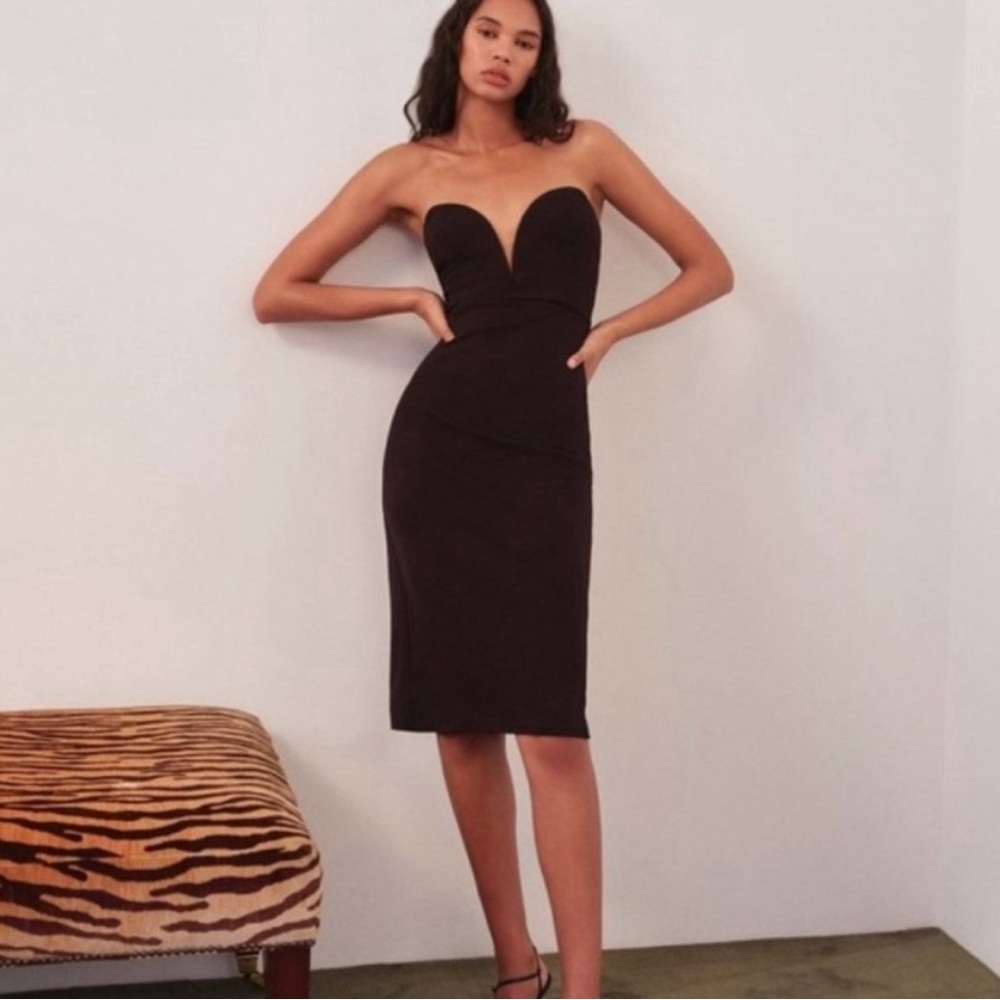 Reformation Orla Dress in Black size 2 NWOT